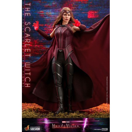 Hot Toys WandaVision Action Figure 1/6 The Scarlet Witch 28 cm Hot Toys WandaVision Action Figure 1/6 The Scarlet Witch 28 cm
