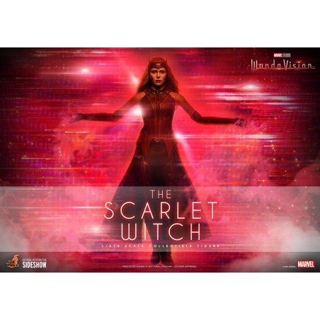 Hot Toys WandaVision Action Figure 1/6 The Scarlet Witch 28 cm Hot Toys WandaVision Action Figure 1/6 The Scarlet Witch 28 cm
