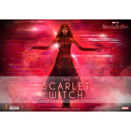 Hot Toys WandaVision Action Figure 1/6 The Scarlet Witch 28 cm