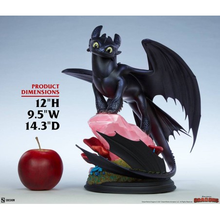 Sideshow How To Train Your Dragon Statue Toothless 30 cm