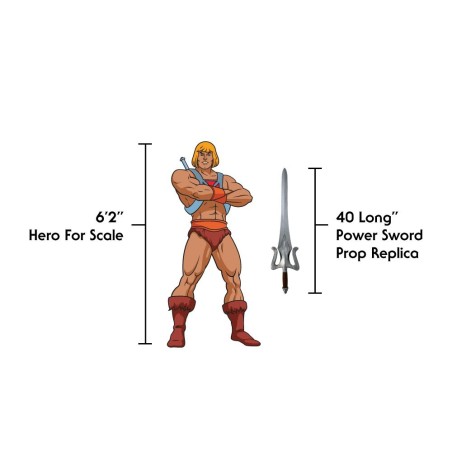 Masters of the Universe 1/1 Replica He-Man's Power Sword 102 cm Masters of the Universe 1/1 Replica He-Man's Power Sword 102 cm