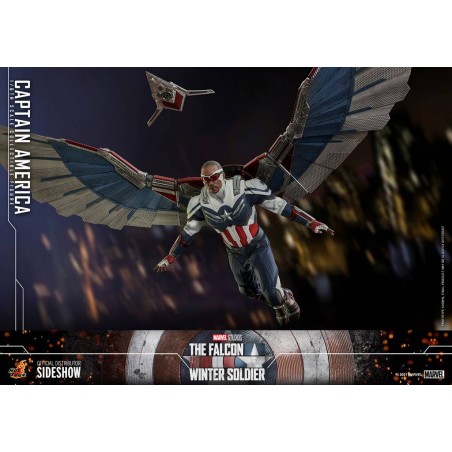 Hot Toys The Falcon and the Winter Soldier - Falcon 1:6 Scale Figure 30cm