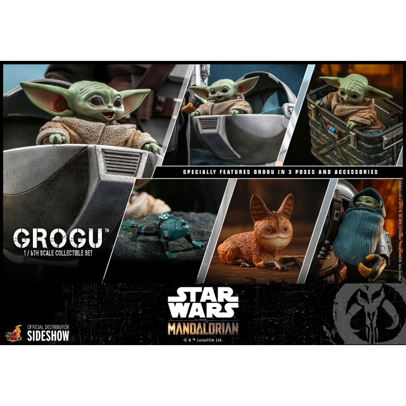 hot toys the mandalorian and grogu