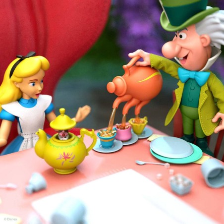 Alice in Wonderland Disney Ultimates Action Figure The Tea Time