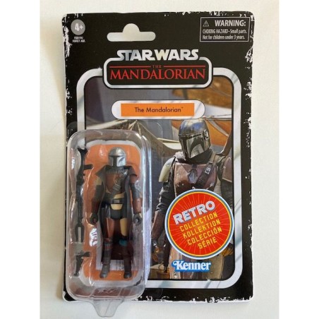 Star Wars The Mandalorian 3.75 The Retro Collection Kenner -