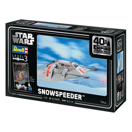 Star Wars Model Kit 1/29 Snowspeeder - 40th Anniversary 19 cm