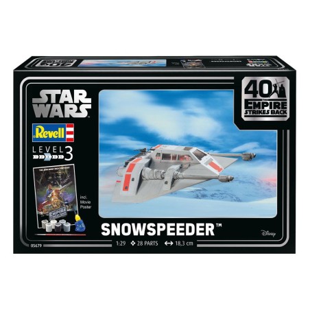 Star Wars Model Kit 1/29 Snowspeeder - 40th Anniversary 19 cm