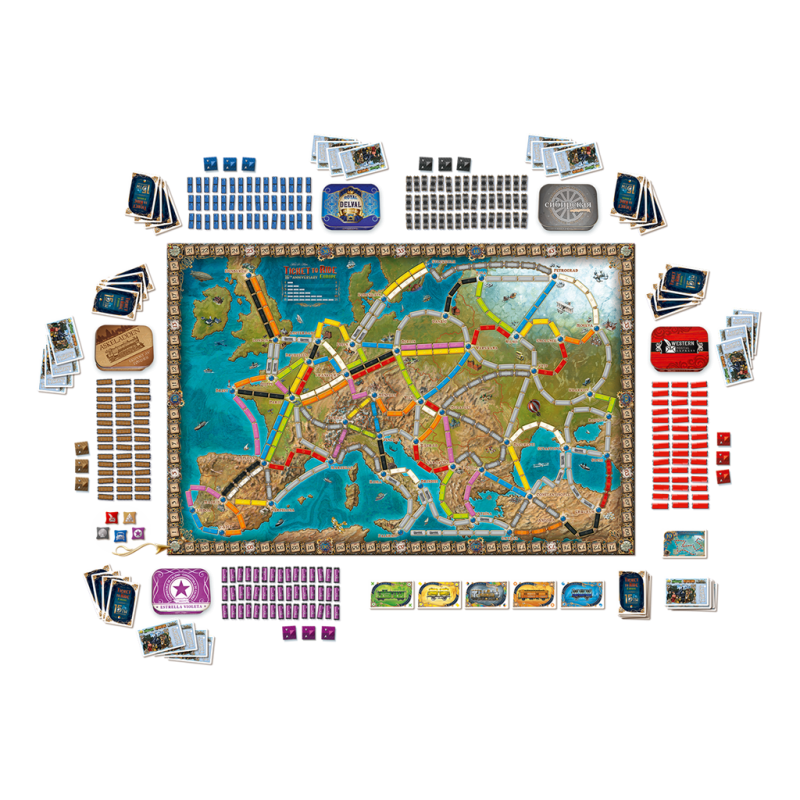 Buy Ticket to Ride 15th Anniversary Deluxe Edition (NL editie), Days of Wonder Buy Ticket to Ride 15th Anniversary Deluxe Edition (NL editie), Days of Wonder