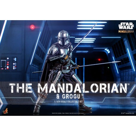 Hot Toys The Mandalorian- 1:6 The Mandalorian & Grogu Set Hot Toys The Mandalorian- 1:6 The Mandalorian & Grogu Set