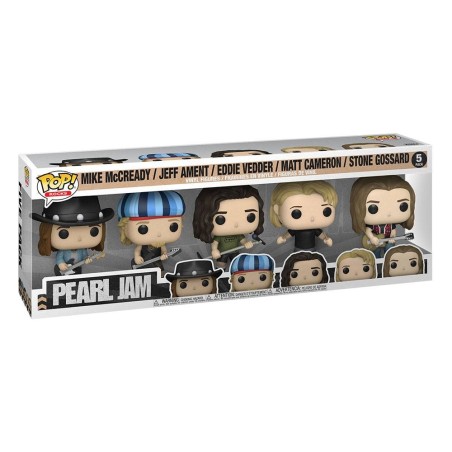 Funko Pearl Jam POP! Rocks Vinyl Figure 5-Pack 9 cm Funko Pearl Jam POP! Rocks Vinyl Figure 5-Pack 9 cm