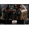 Hot Toys The Mandalorian - Boba Fett Repaint Armor and Throne Hot Toys The Mandalorian - Boba Fett Repaint Armor and Throne