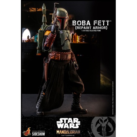Hot Toys The Mandalorian - Boba Fett Repaint Armor 1:6 Scale Hot Toys The Mandalorian - Boba Fett Repaint Armor 1:6 Scale