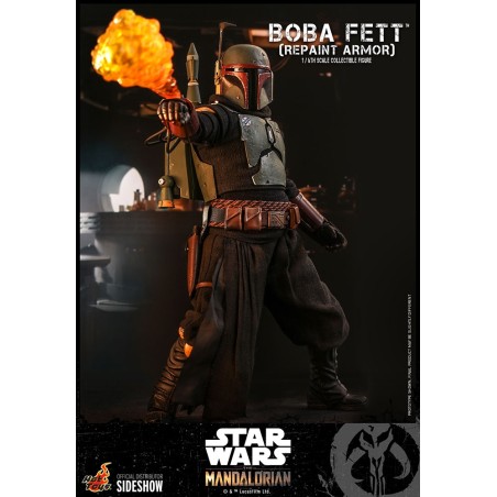 Hot Toys The Mandalorian - Boba Fett Repaint Armor 1:6 Scale Hot Toys The Mandalorian - Boba Fett Repaint Armor 1:6 Scale