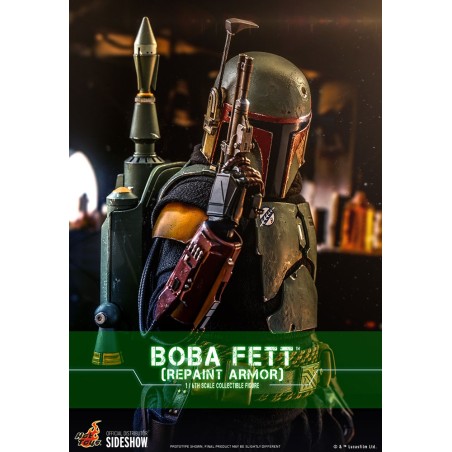 Hot Toys The Mandalorian - Boba Fett Repaint Armor 1:6 Scale Hot Toys The Mandalorian - Boba Fett Repaint Armor 1:6 Scale