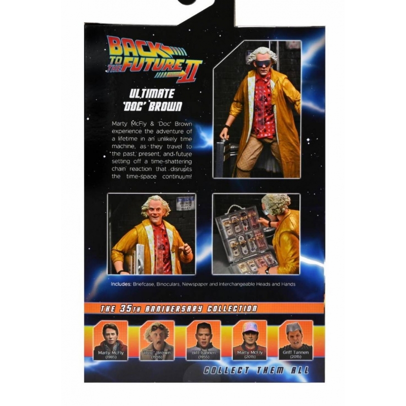 Buy NECA Back to the Future 2 Ultimate Doc Brown 2015 Action Figure