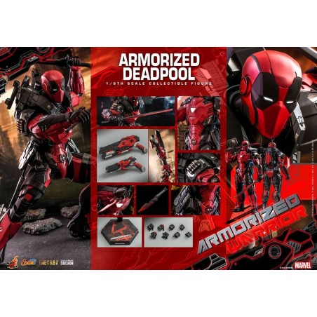 Hot Toys Marvel: Die Cast Armorized Deadpool 1:6 Scale Figure Hot Toys Marvel: Die Cast Armorized Deadpool 1:6 Scale Figure