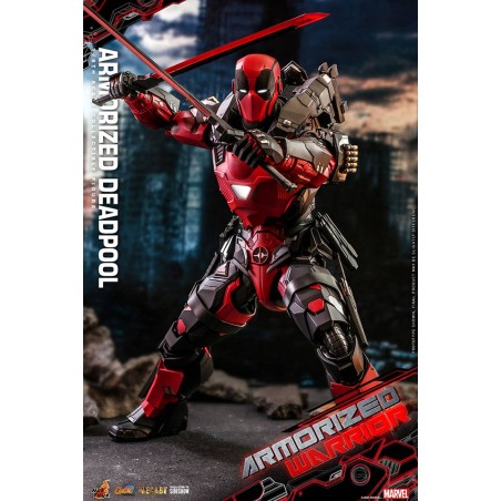 Hot Toys Marvel: Die Cast Armorized Deadpool 1:6 Scale Figure Hot Toys Marvel: Die Cast Armorized Deadpool 1:6 Scale Figure
