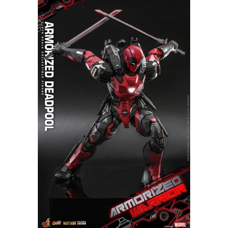 Hot Toys Marvel: Die Cast Armorized Deadpool 1:6 Scale Figure Hot Toys Marvel: Die Cast Armorized Deadpool 1:6 Scale Figure