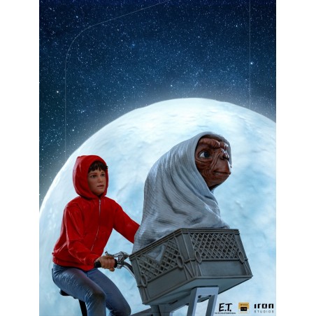 E.T. the Extra-Terrestrial: E.T. and Elliot 1:10 Scale Statue