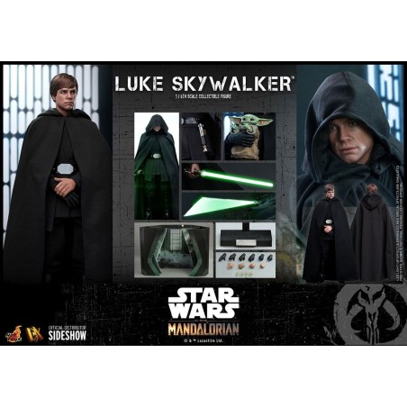 Hot Toys The Mandalorian - Luke Skywalker 1:6 Scale Figure 30cm Hot Toys The Mandalorian - Luke Skywalker 1:6 Scale Figure 30cm