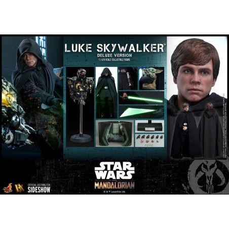 Hot Toys The Mandalorian - Luke Skywalker Deluxe Edition 1:6