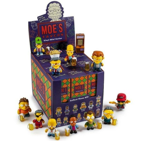 Kidrobot Simpsons Moe's Tavern Mystery Figure (1 stuk - 1 piece) Kidrobot Simpsons Moe's Tavern Mystery Figure (1 stuk - 1 piece)