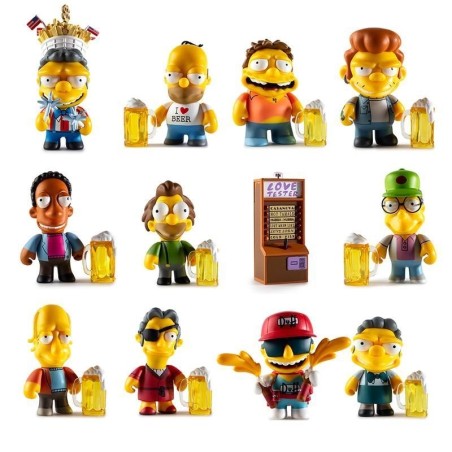Kidrobot Simpsons Moe's Tavern Mystery Figure (1 stuk - 1 piece) Kidrobot Simpsons Moe's Tavern Mystery Figure (1 stuk - 1 piece)