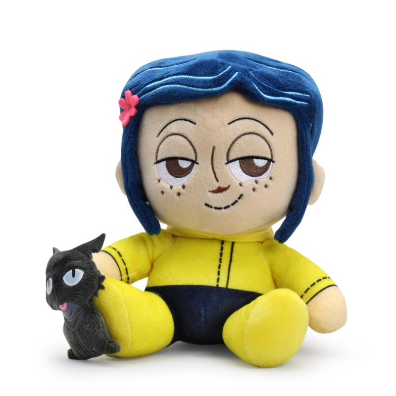 Buy Coraline: Coraline and Cat Plush 20cm, Kid Robot