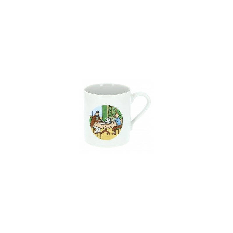 Tintin: Tintin & Haddock at breakfast Mug
