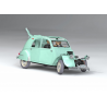 TinTin: The Broken 2CV 1/24 model TinTin: The Broken 2CV 1/24 model