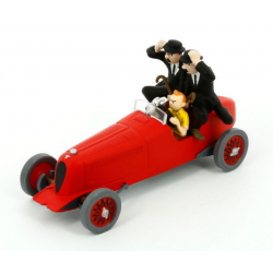 Tintin: The Red Racecar of Amilcar 1/43 model