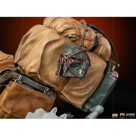 Star Wars: The Mandalorian on Speederbike Deluxe 1:10 Art Scale Star Wars: The Mandalorian on Speederbike Deluxe 1:10 Art Scale