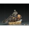 Star Wars: The Mandalorian on Speederbike Deluxe 1:10 Art Scale Star Wars: The Mandalorian on Speederbike Deluxe 1:10 Art Scale