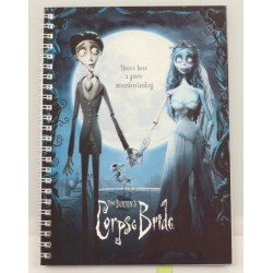 Corpse Bride: Movie Poster Spiral Notebook A5