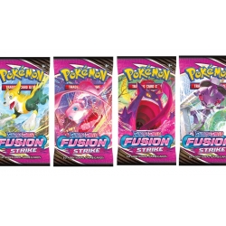 Pokemon TCG: Pokémon Fusion Strike 4x Booster (10 kaarten)