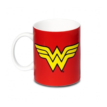 DC - Wonder Woman - WW-Logo - Coffee Mugs - red