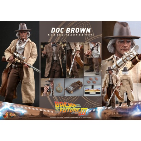 Hot Toys Back To The Future III Movie Masterpiece Action Figure