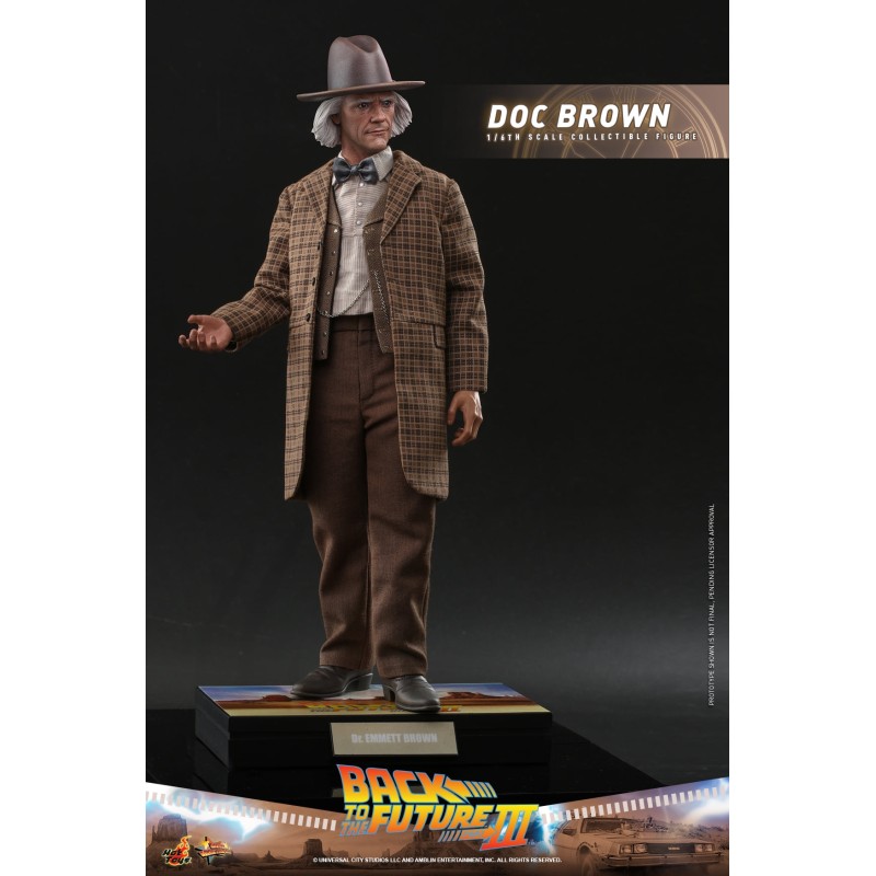 Hot Toys Back To The Future III Movie Masterpiece Action Figure