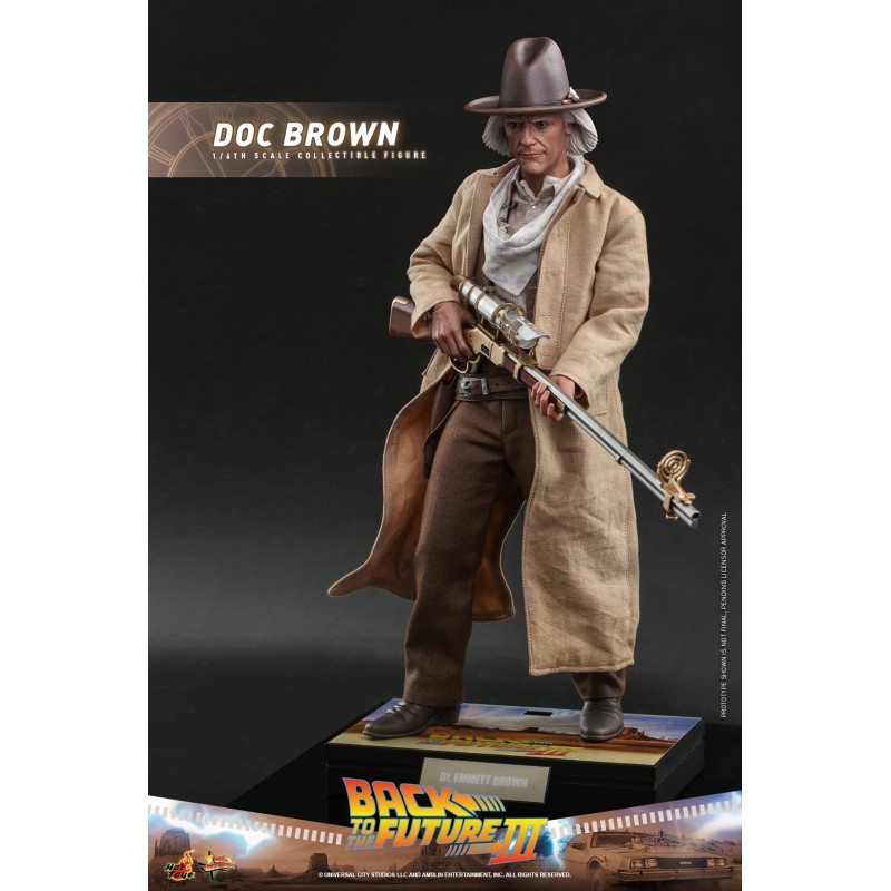 Hot Toys Back To The Future III Movie Masterpiece Action Figure