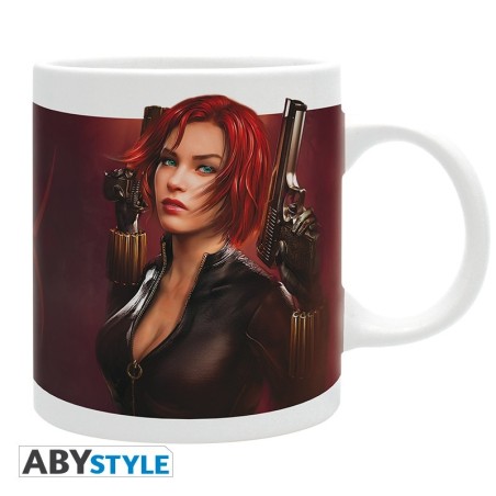 Marvel: Black Widow Comic Mug Mok Marvel: Black Widow Comic Mug Mok