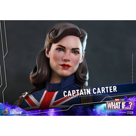 Hot Toys: Marvel: What If - Captain Carter 1:6 Scale Figure 29cm Hot Toys: Marvel: What If - Captain Carter 1:6 Scale Figure 29cm