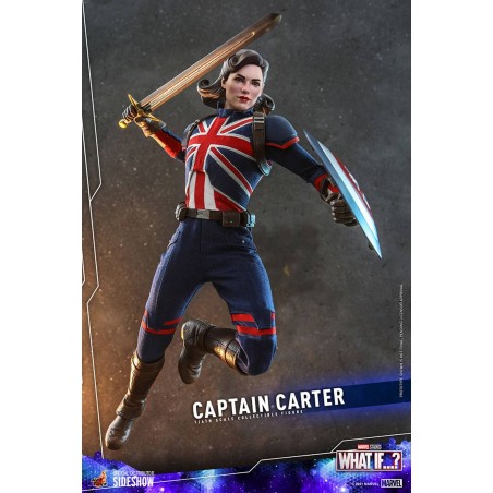 Hot Toys: Marvel: What If - Captain Carter 1:6 Scale Figure 29cm Hot Toys: Marvel: What If - Captain Carter 1:6 Scale Figure 29cm
