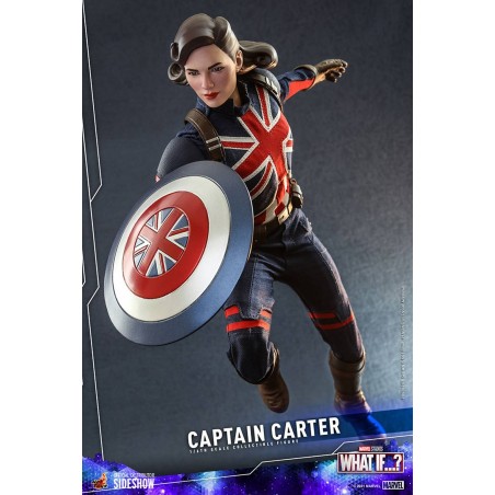 Hot Toys: Marvel: What If - Captain Carter 1:6 Scale Figure 29cm Hot Toys: Marvel: What If - Captain Carter 1:6 Scale Figure 29cm