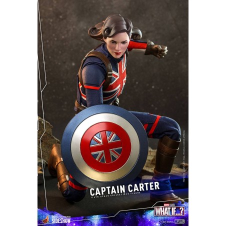 Hot Toys: Marvel: What If - Captain Carter 1:6 Scale Figure 29cm Hot Toys: Marvel: What If - Captain Carter 1:6 Scale Figure 29cm