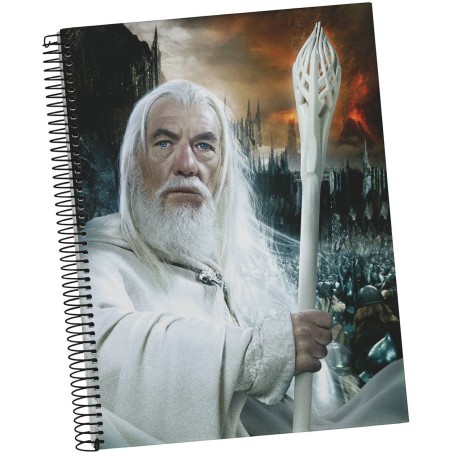 Lord of the Rings: 20th Anniversary - Gandalf Spiral A5 Notebook