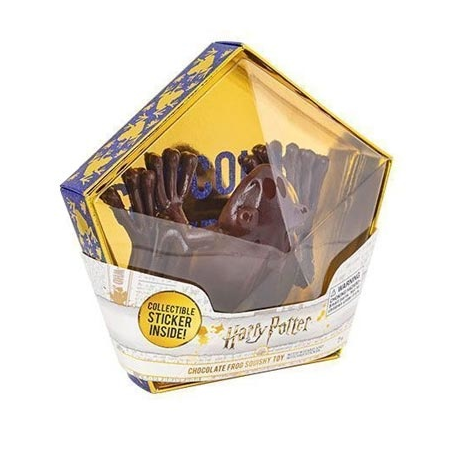 Harry Potter: Chocolate Frog Squishy Toy + Collectible Sticker