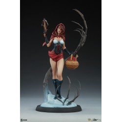 Sideshow Fairytale Fantasies Collection Red Riding Hood Statue