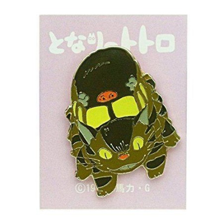 My Neighbor Totoro Pin Badge Cat Bus 4cm