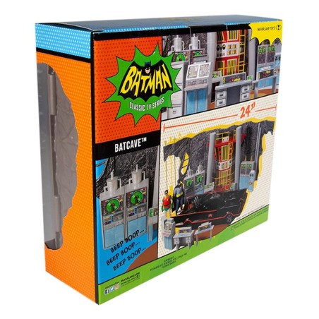 Buy DC Batman 66 Batcave Retro Playset MacFarlane