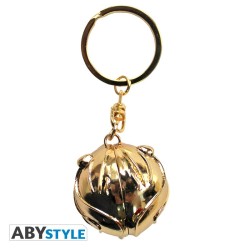 Harry Potter: Golden Snitch Metal 3D Keychain